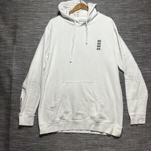 Anti Brand Korean Hoodie Men's L White Pullover